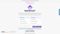 Screenshot di blockaway.net