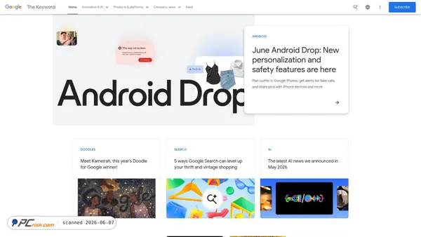 blog.google screenshot