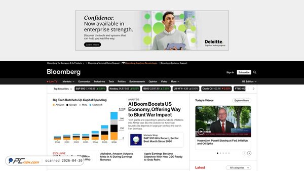 bloomberg.com screenshot