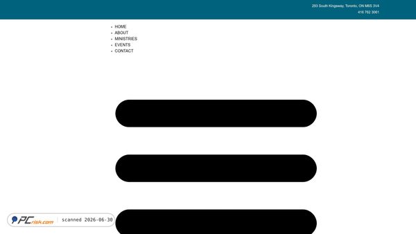 bloorwestbaptist.ca screenshot