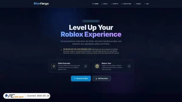 bloxforge.com screenshot