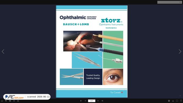 blstorzcatalogue.bauschsurgical.ca screenshot