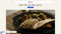 blueapron.com screenshot