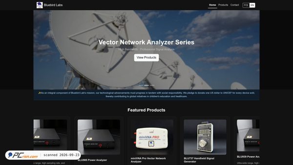 bluebirdlabs.org Screenshot