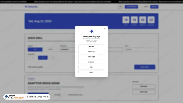 bluebooky.com screenshot