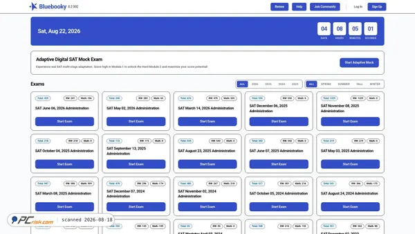 bluebooky.com screenshot