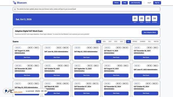 bluebooky.com screenshot