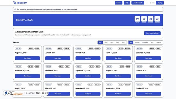 bluecorn.org Screenshot