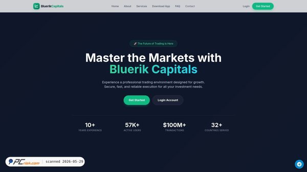 blueriks-capitals.xyz screenshot