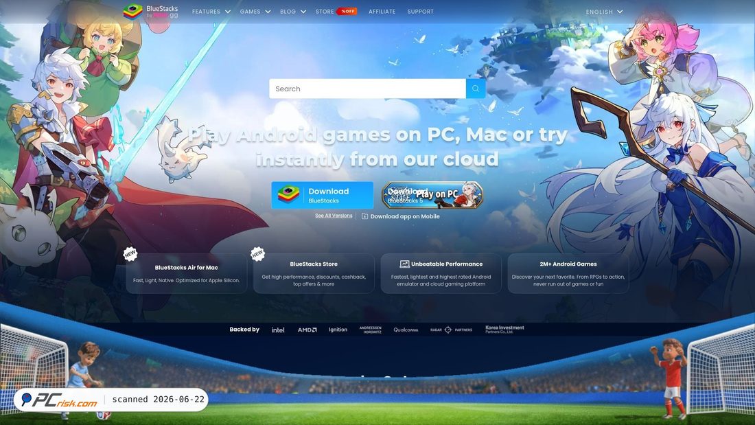 Captura de pantalla de bluestacks.com