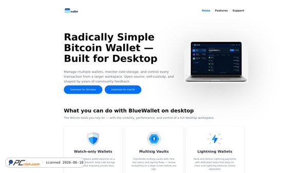 bluewallet-xa6.pages.dev screenshot
