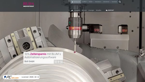 blum-novotest.com screenshot