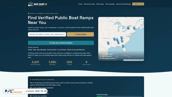 boatramp.us screenshot