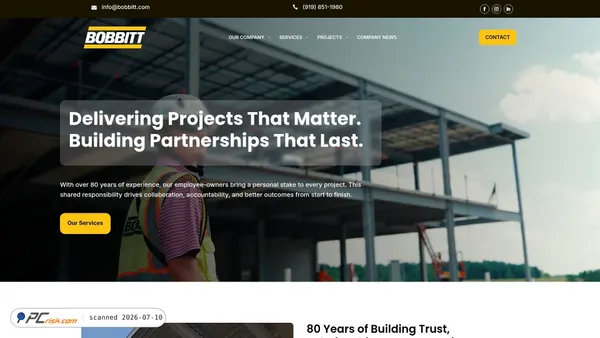 bobbitt.com screenshot