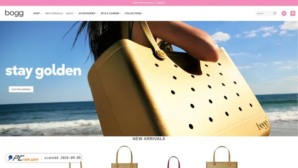 Capture d’écran de boggbagch.shop