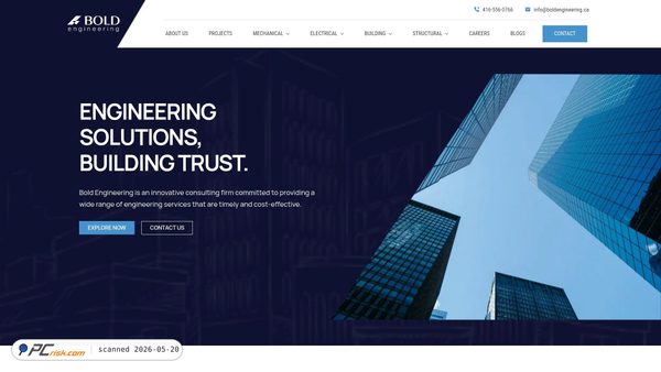 boldengineering.ca screenshot