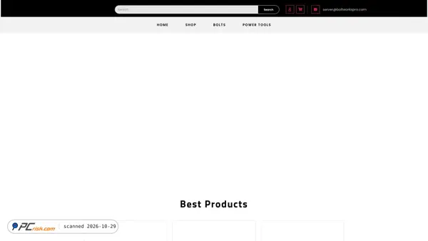 boltworkspro.com screenshot