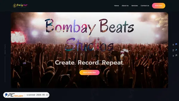 bombaybeatsstudios.com screenshot