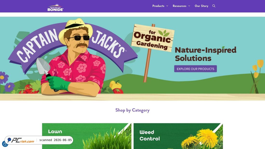 Screenshot of bonide.com