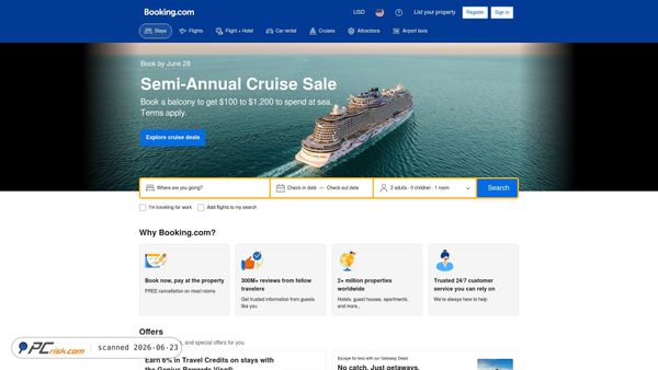 booking.com screenshot