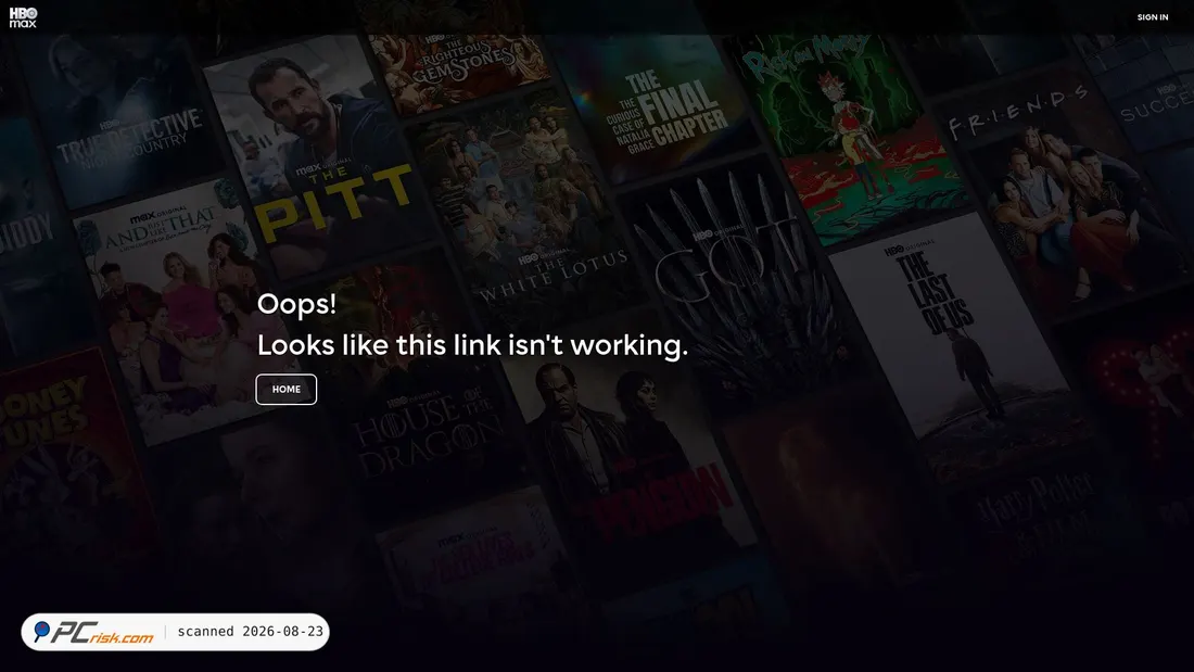 Screenshot of boomerang.com