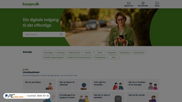 borger.dk screenshot