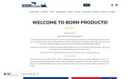 bornproducts.com screenshot