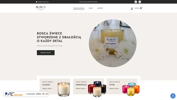 boscaandco.pl screenshot
