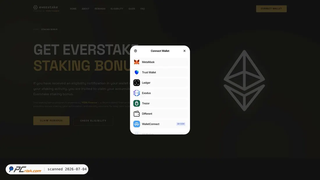 Screenshot of bounty-everstake.com