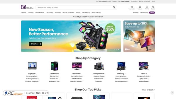 box.co.uk screenshot