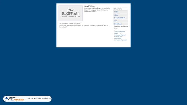 box2dflash.org Screenshot