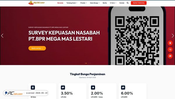 bprmegamaslestari.com screenshot