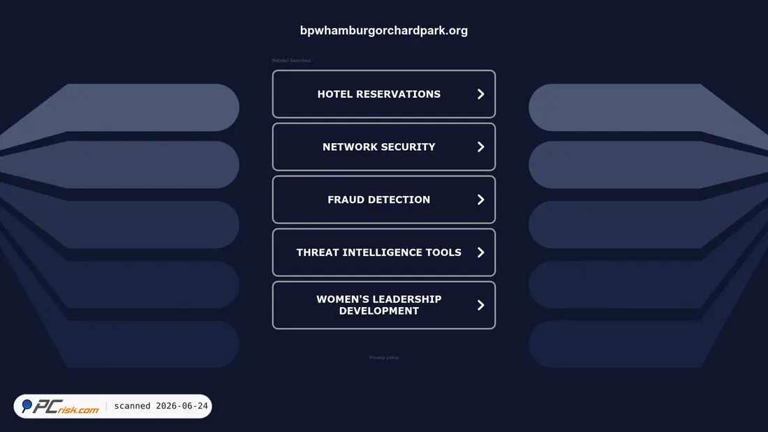 Screenshot of bpwhamburgorchardpark.org