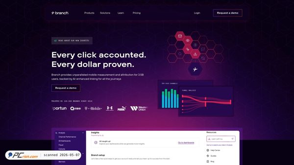 branch.io screenshot