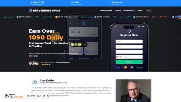bravermere-trust.org screenshot