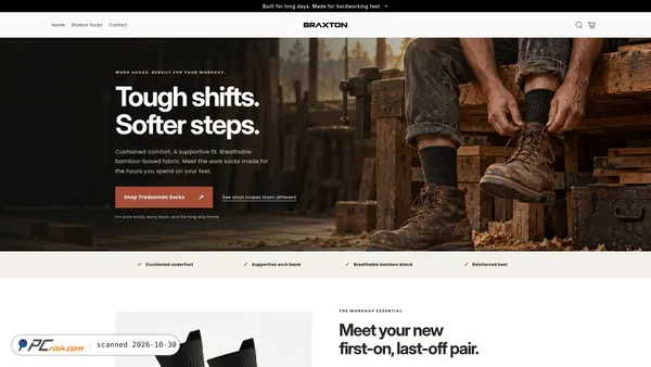 braxton-store.com screenshot