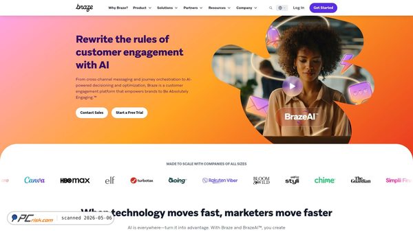 braze.com screenshot