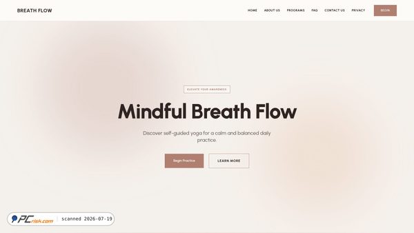 breath-flow-bea2600fbf71.herokuapp.com screenshot
