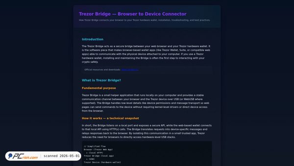 bredg--trezr.pages.dev screenshot