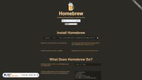 brew.sh screenshot