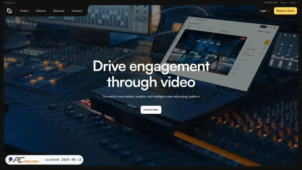brightcove.com screenshot