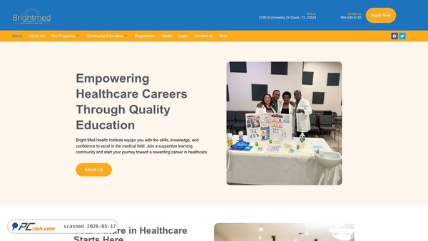 brightmedhealthinstitute.com screenshot