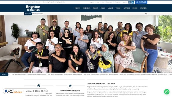 brightonteamhan.com screenshot