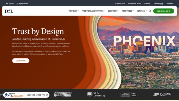 brightspace.com screenshot