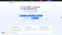 Captura de ecrã de brightvpn.com