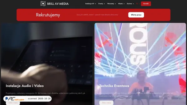 brill.pl Screenshot