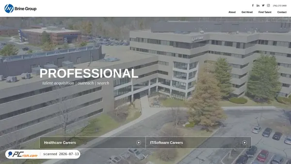 brinegroup.com screenshot