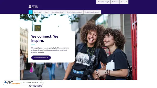 britishcouncil.org screenshot