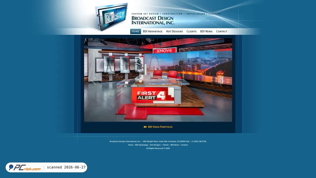 Zrzut ekranu broadcastdesign.com