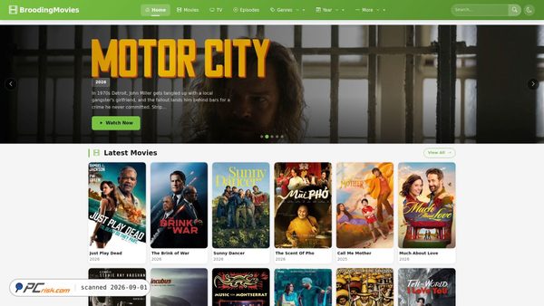 broodingmovies.com Screenshot